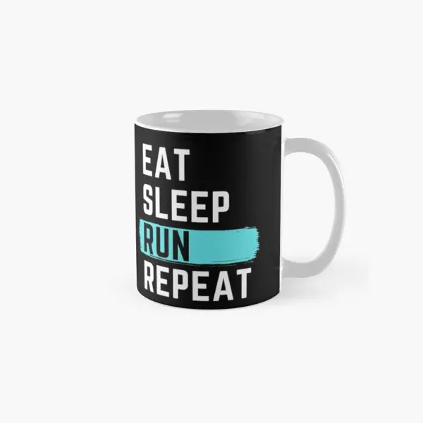 Классическая кружка с надписью «Eat Sleep Run», простой дизайн, чашка для чая, кофе, фотографий, посуда для напитков, круглая чашка с принтом, изображение
Классическая кружка с надписью «Eat Sleep Run», простой дизайн, чашка для чая, кофе, фотографий, посуда для напитков, круглая чашка с принтом, изображение