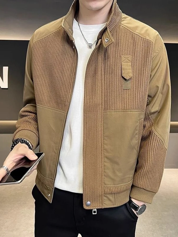 Вельветовый тюнер для мужчин, осенне-зимний модный воротник-стойка, цветной блуэт, верхняя одежда, корейский топ Haome, модный
Вельветовый тюнер для мужчин, осенне-зимний модный воротник-стойка, цветной блуэт, верхняя одежда, корейский топ Haome, модный