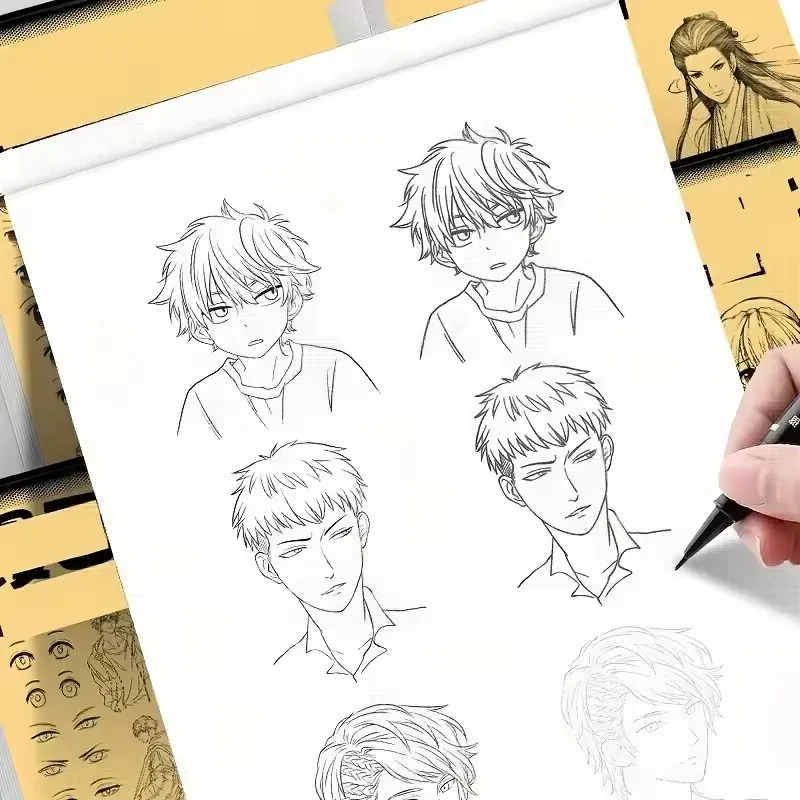 Anime Character Line Art Drawing Book for Beginners – 48 Pages of Simple Hand-Drawn Outlines for Tracing & Practice
Anime Character Line Art Drawing Book for Beginners – 48 Pages of Simple Hand-Drawn Outlines for Tracing & Practice