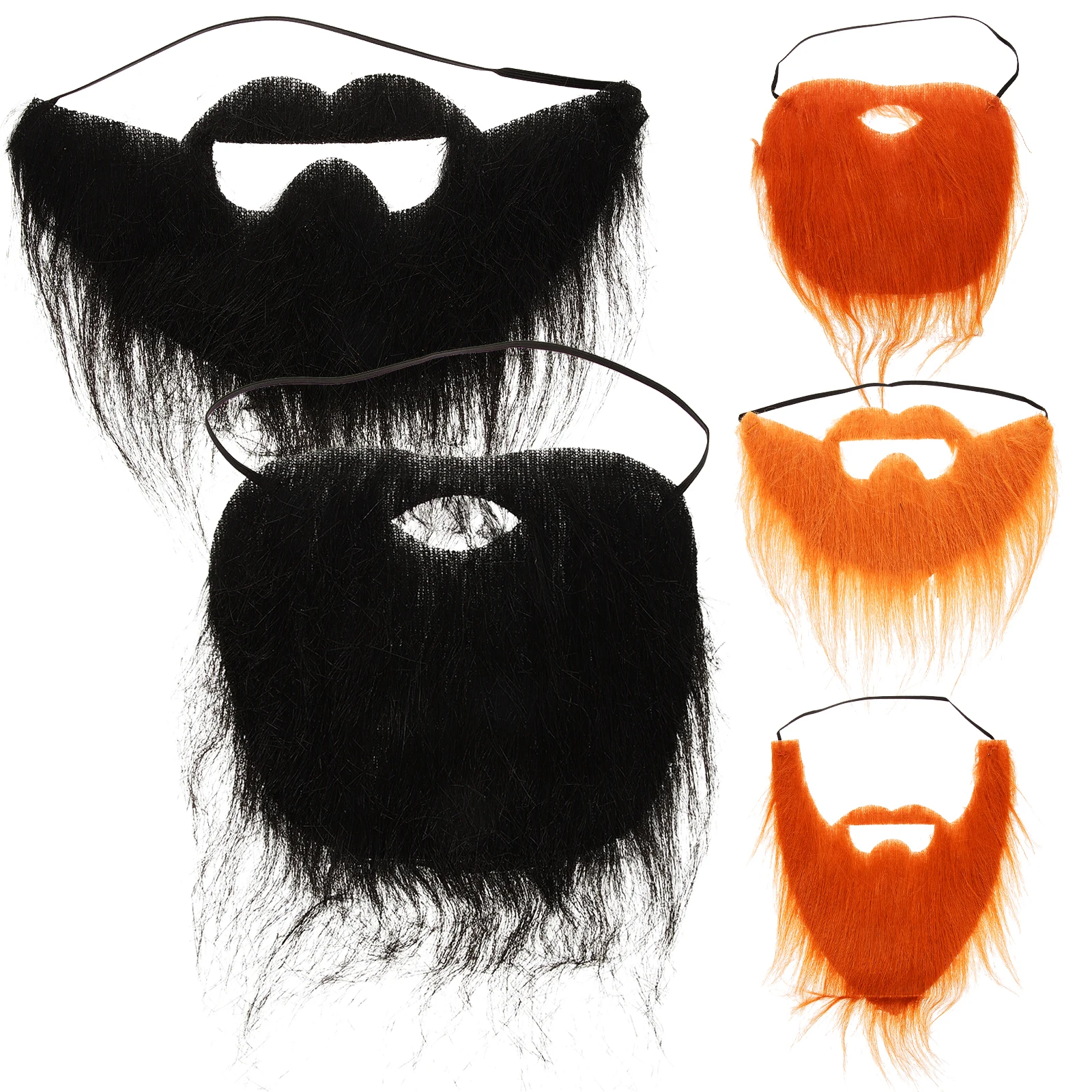 5pcs Fake Beard Realistic Flannel Fiber Halloween Cosplay Props Beards Costumes Masquerade Event Accessories
5pcs Fake Beard Realistic Flannel Fiber Halloween Cosplay Props Beards Costumes Masquerade Event Accessories