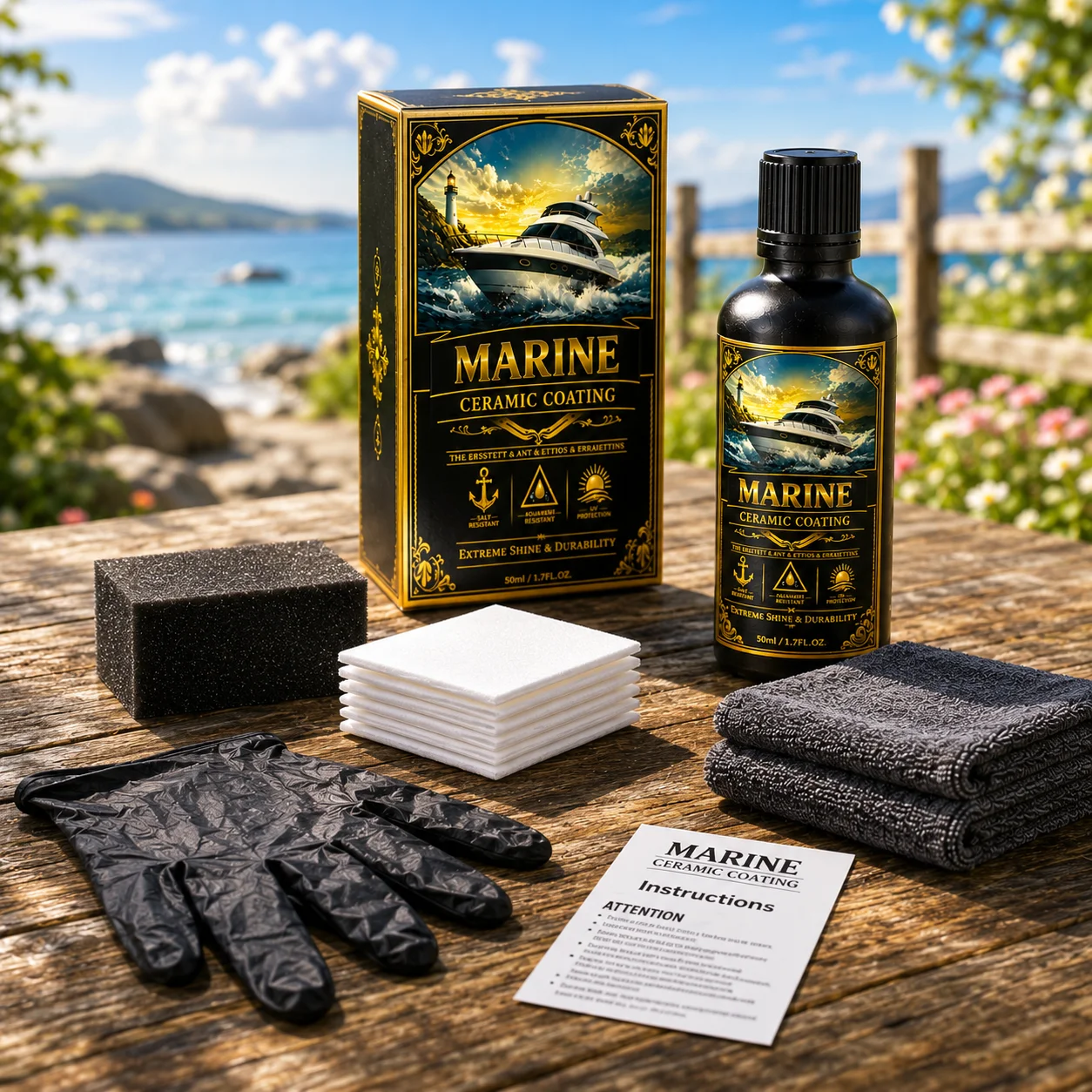 MARINE CERAMIC COATING Professional Grade – High Gloss Boat Paint & Yacht Surface Protection
MARINE CERAMIC COATING Professional Grade – High Gloss Boat Paint & Yacht Surface Protection