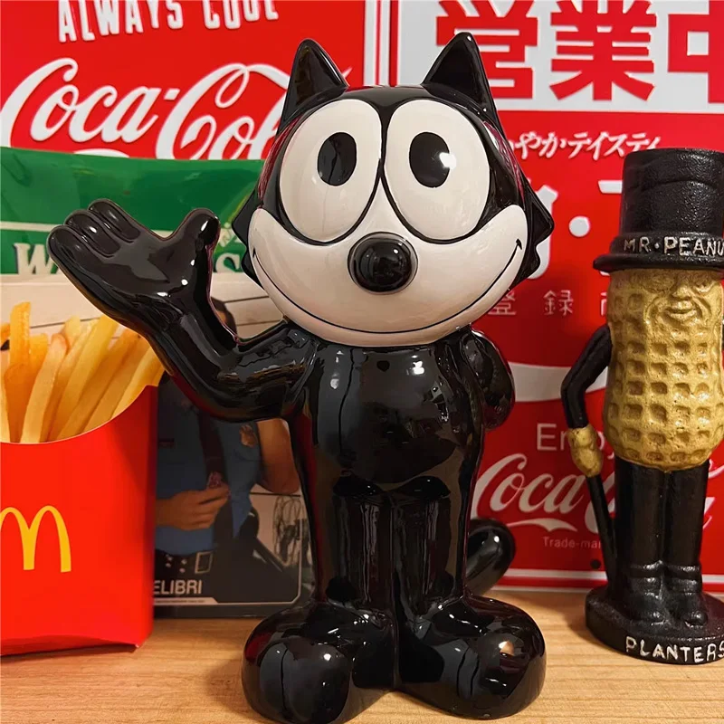 Kawaii Disney FELIX The Cat Action Figure Toy Cartoon Cat Ceramic Piggy Bank Cute Ornaments Anime FELIX Birthday Gifts For Kids
Kawaii Disney FELIX The Cat Action Figure Toy Cartoon Cat Ceramic Piggy Bank Cute Ornaments Anime FELIX Birthday Gifts For Kids