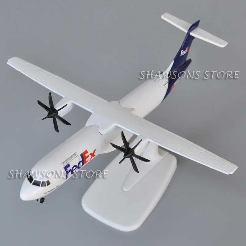 1:140 Diecast Metal Model Plane Toy ATR 72-600 FedEx Transport Airplane Airfreight Miniature Replica
1:140 Diecast Metal Model Plane Toy ATR 72-600 FedEx Transport Airplane Airfreight Miniature Replica