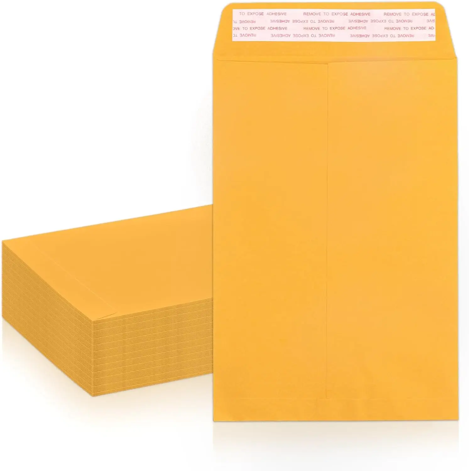 6x9 Manilla Envelopes Self Seal, 50 Pack Brown Kraft Catalog Envelopes for Mailing, Organizing and Storage, 100 GSM Paper
6x9 Manilla Envelopes Self Seal, 50 Pack Brown Kraft Catalog Envelopes for Mailing, Organizing and Storage, 100 GSM Paper