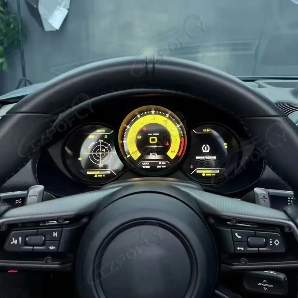 ЖК-спидометр, приборная панель автомобиля для Porsche 718 2011-2022, цифровой кластер, виртуальный кабинет, приборная панель, GPS-навигация
ЖК-спидометр, приборная панель автомобиля для Porsche 718 2011-2022, цифровой кластер, виртуальный кабинет, приборная панель, GPS-навигация