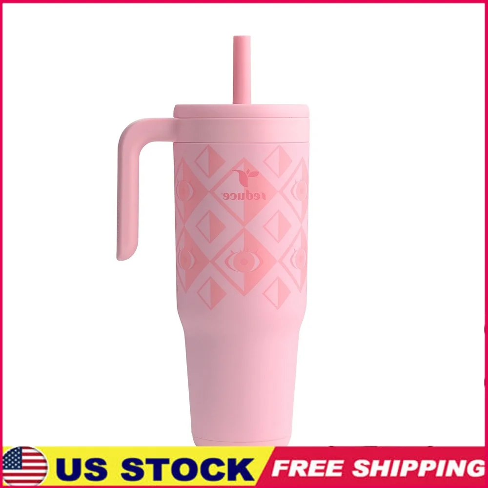 40oz Insulated Chiller Tumbler with Handle Spill-Proof Straw Soft Sit Base See-Through Lid Dishwasher Safe Fits Cupholder
40oz Insulated Chiller Tumbler with Handle Spill-Proof Straw Soft Sit Base See-Through Lid Dishwasher Safe Fits Cupholder