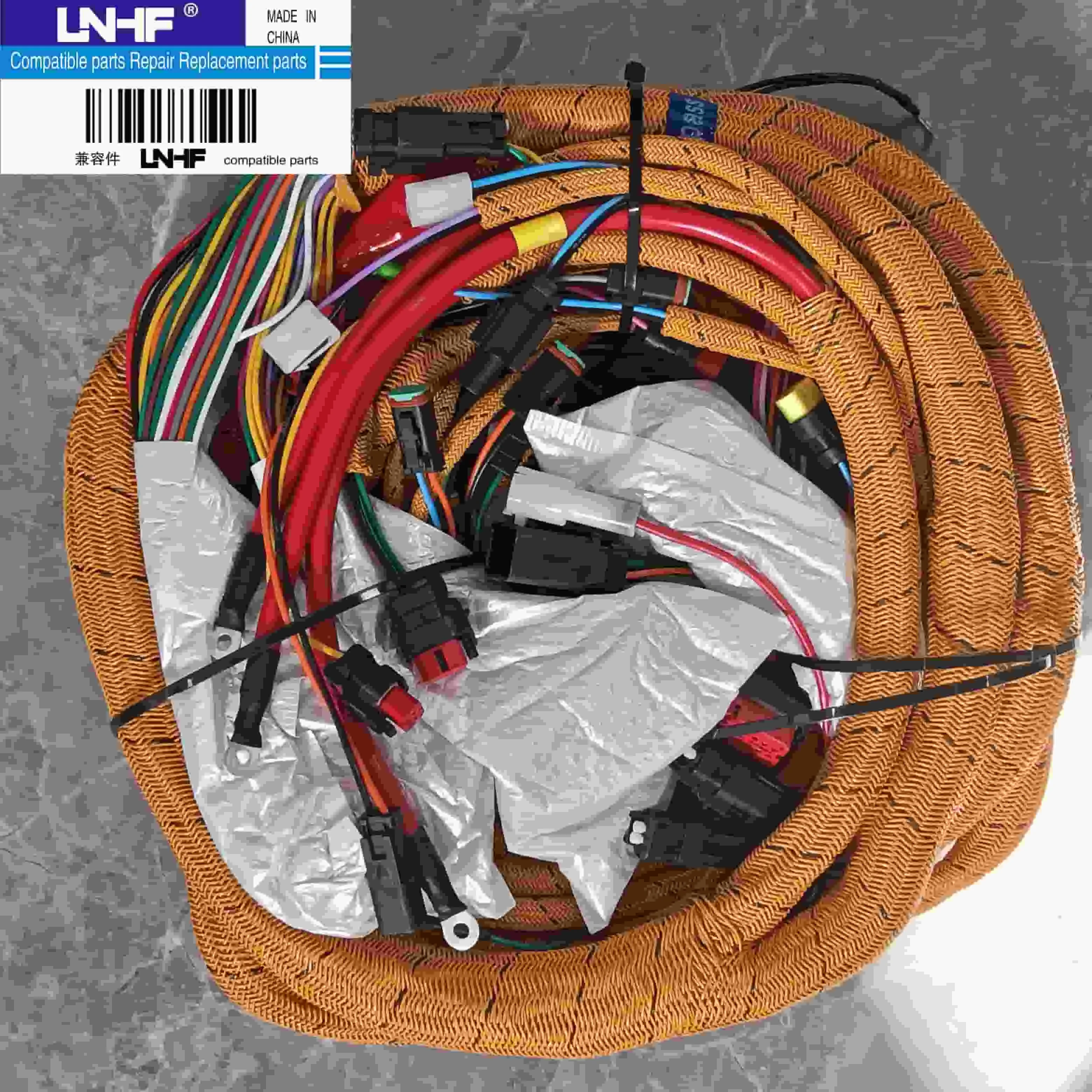 LNHF Excavator E323D E320D2 Cable 3886841 Engine Injector Plug Wiring Harness Excavator 3886841 388-6841 For Catpillar
LNHF Excavator E323D E320D2 Cable 3886841 Engine Injector Plug Wiring Harness Excavator 3886841 388-6841 For Catpillar