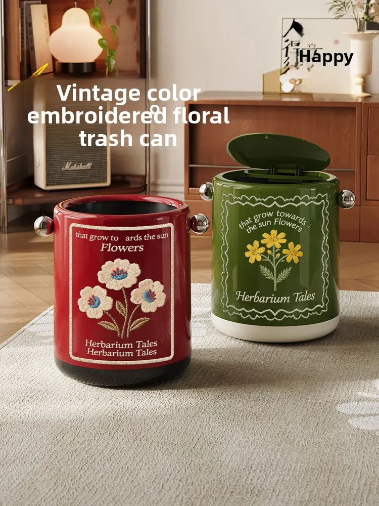 Круглая мусорная корзина Meii Da Kitchen Tra Can большой емкости для дома, винтажная, для гостиной, с защитой от запаха
Круглая мусорная корзина Meii Da Kitchen Tra Can большой емкости для дома, винтажная, для гостиной, с защитой от запаха