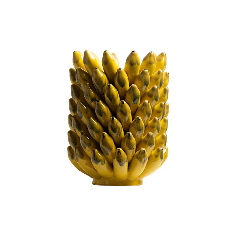 Home model room Villa ceramic flower ware fruit plate art decorative ornament designer modeling
Home model room Villa ceramic flower ware fruit plate art decorative ornament designer modeling