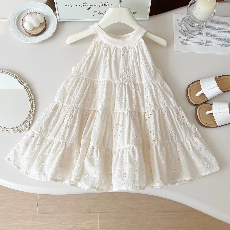 Girls Solid Color Sleeveless Summer New Girls White Princess Cute Vest Dress Ropa De Niña Girl Clothes
Girls Solid Color Sleeveless Summer New Girls White Princess Cute Vest Dress Ropa De Niña Girl Clothes