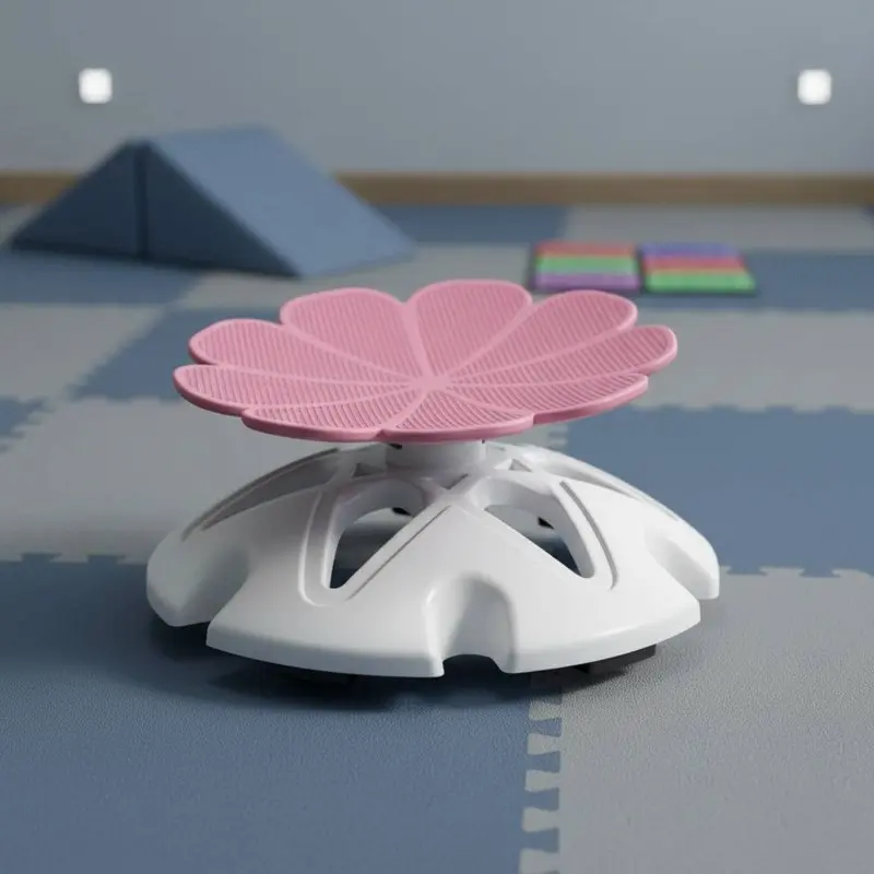 Flower Rotating Balance Chair Fun Leaf Design Developmental Sit and Rotate Toy Kids Rotating Chair Strong Load-Bearing
Flower Rotating Balance Chair Fun Leaf Design Developmental Sit and Rotate Toy Kids Rotating Chair Strong Load-Bearing