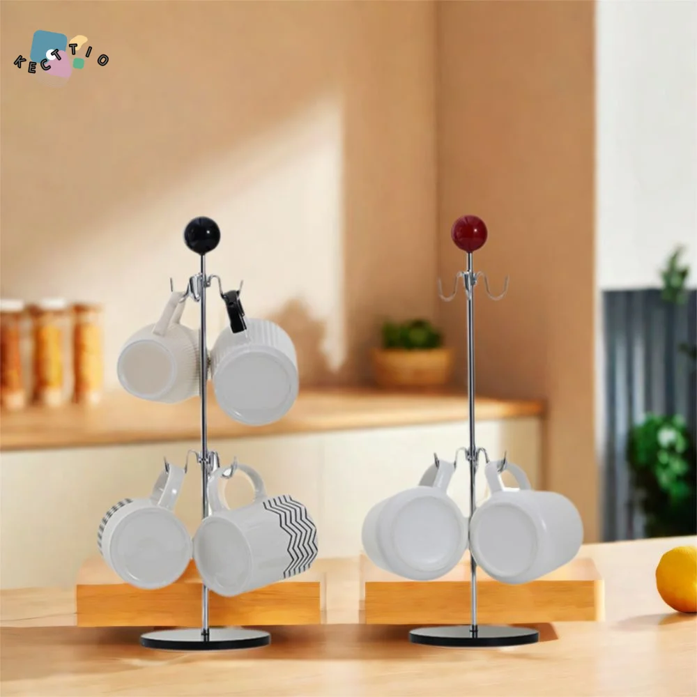 Iron Mug Cup Holder Antique Style Acrylic Base Tea Cup Storage Rack Upside Down Draining Design Cup Hanging Rack for Home
Iron Mug Cup Holder Antique Style Acrylic Base Tea Cup Storage Rack Upside Down Draining Design Cup Hanging Rack for Home