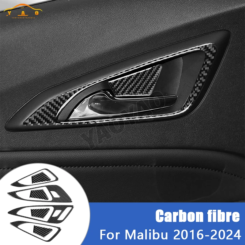 Carbon Fiber For Chevrolet Malibu 2016-2024 Inner Door Handle Panel Decorative Cover Sticker Car Interior Accessories
Carbon Fiber For Chevrolet Malibu 2016-2024 Inner Door Handle Panel Decorative Cover Sticker Car Interior Accessories