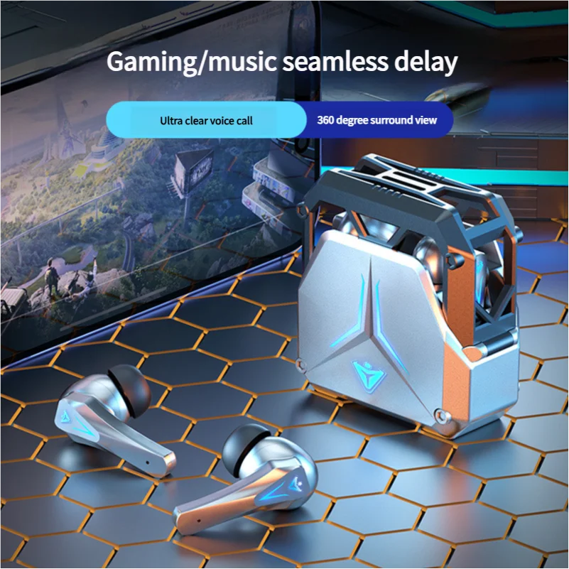 SP23 new mecha wind e-sports bluetooth headset wireless 5.3 game low latency ear buds Bluetooth headphones Earphone
SP23 new mecha wind e-sports bluetooth headset wireless 5.3 game low latency ear buds Bluetooth headphones Earphone