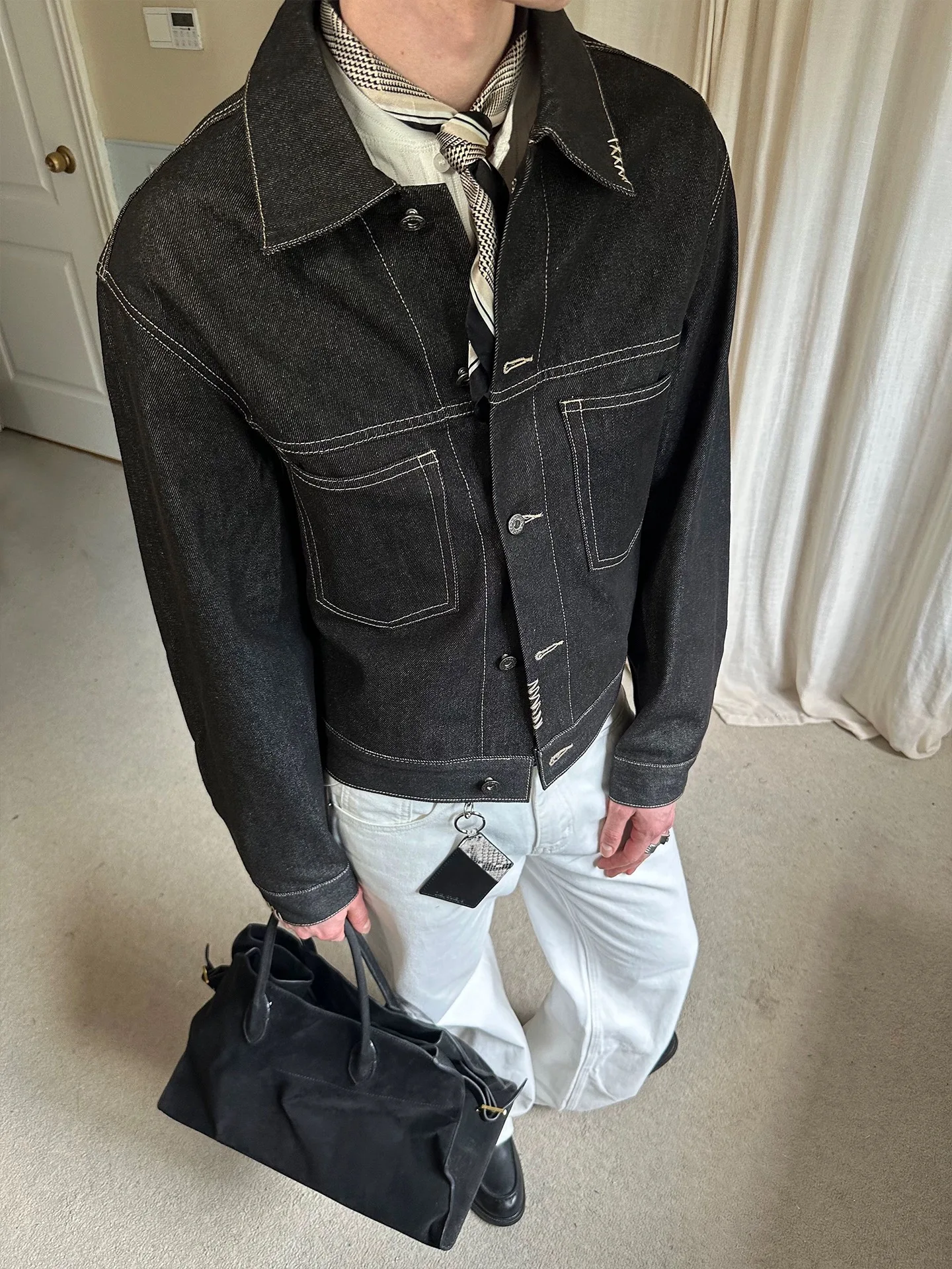 Early Autumn American Retro Original Denim ort Jaet Loose Fit Collar up Jaet for Men And Women Casual Sle Jeans Coat
Early Autumn American Retro Original Denim ort Jaet Loose Fit Collar up Jaet for Men And Women Casual Sle Jeans Coat