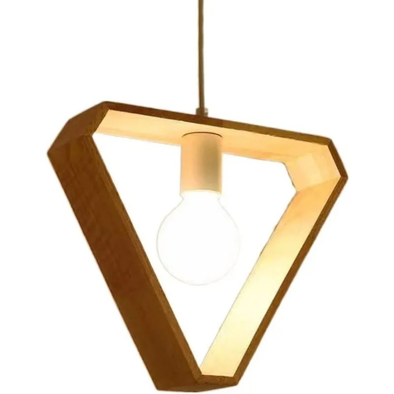 Creative Geometry Wood Pendant Lighting Rustic Hanging Lamp with Adjustable Height Wooden Finish Chandelier
Creative Geometry Wood Pendant Lighting Rustic Hanging Lamp with Adjustable Height Wooden Finish Chandelier