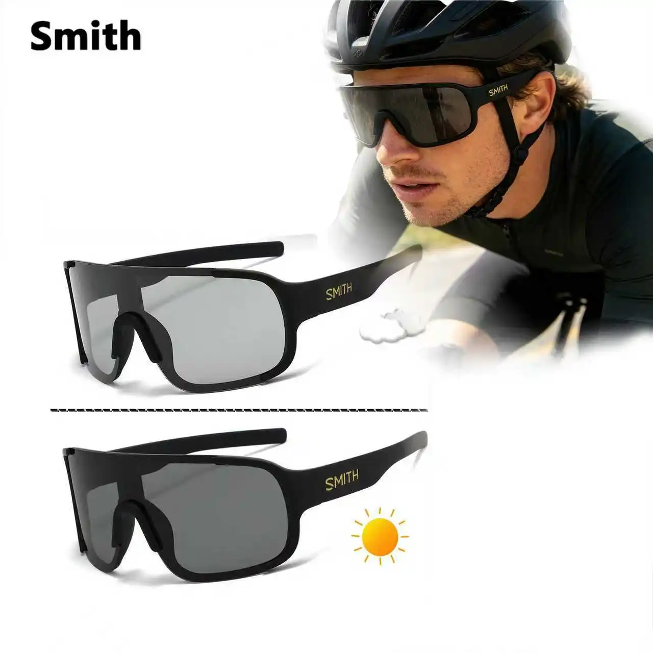 Smith Polarized sunglasses forMen Women Baseball Outdoor SportsRunning Marathons Cycling Windproof Goggles
Smith Polarized sunglasses forMen Women Baseball Outdoor SportsRunning Marathons Cycling Windproof Goggles
