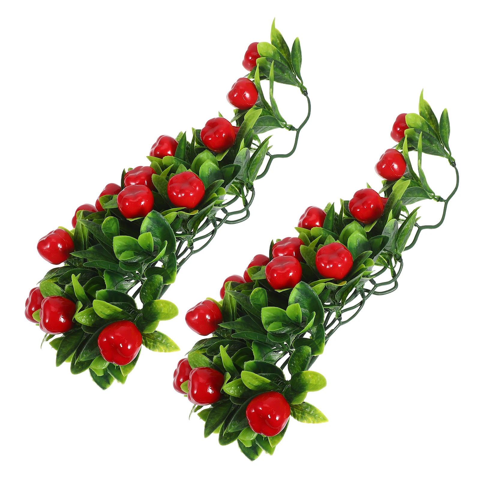 2Pcs Artificial Hanging Fruit Vine Simulated Ornaments Fake Fruit Plant Home Decor Wall Hanging Indoor Outdoor Plastic Fruits
2Pcs Artificial Hanging Fruit Vine Simulated Ornaments Fake Fruit Plant Home Decor Wall Hanging Indoor Outdoor Plastic Fruits