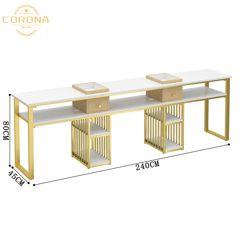 Triple Manicure Nail Table Bar
Triple Manicure Nail Table Bar