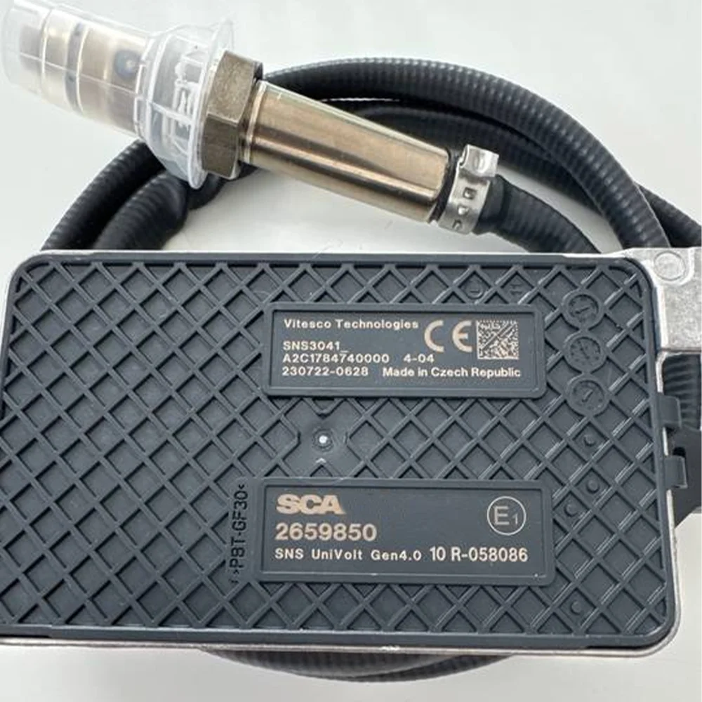 OEM 2659850 SNS3041 A2C1784740000 High Quality Nitrogen Oxide NOX Sensor 24V For Scania Serie G 2016- Euro 6 Truck
OEM 2659850 SNS3041 A2C1784740000 High Quality Nitrogen Oxide NOX Sensor 24V For Scania Serie G 2016- Euro 6 Truck