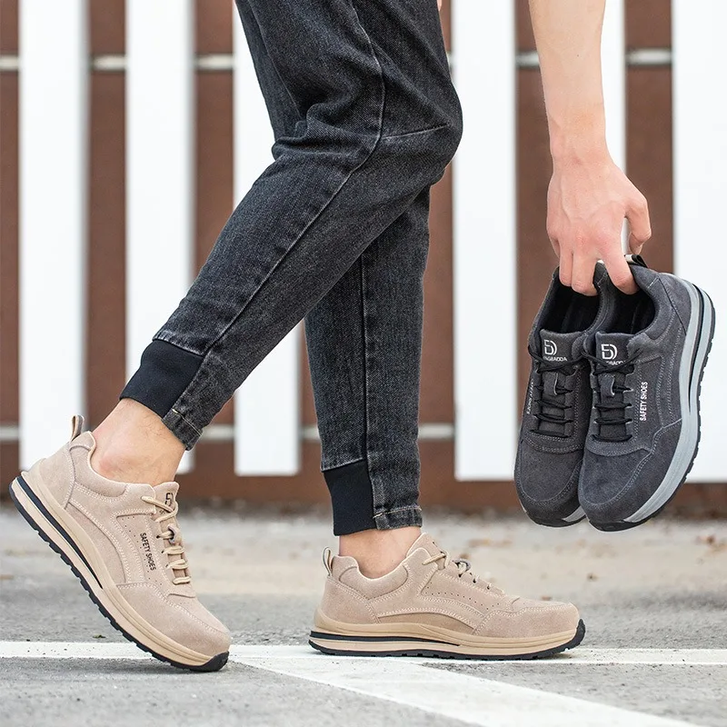 Anti-puncture Industrial Safety Shoe Woman Rubber Outsole Breathable Safety Shoes Man Work Boots with Sneaker Construction Shoes
Anti-puncture Industrial Safety Shoe Woman Rubber Outsole Breathable Safety Shoes Man Work Boots with Sneaker Construction Shoes