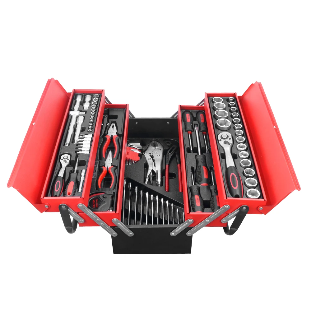 86pcs Mechanic Household Tool Set Have Water Pump Locking Plier Folding Toolbox
86pcs Mechanic Household Tool Set Have Water Pump Locking Plier Folding Toolbox