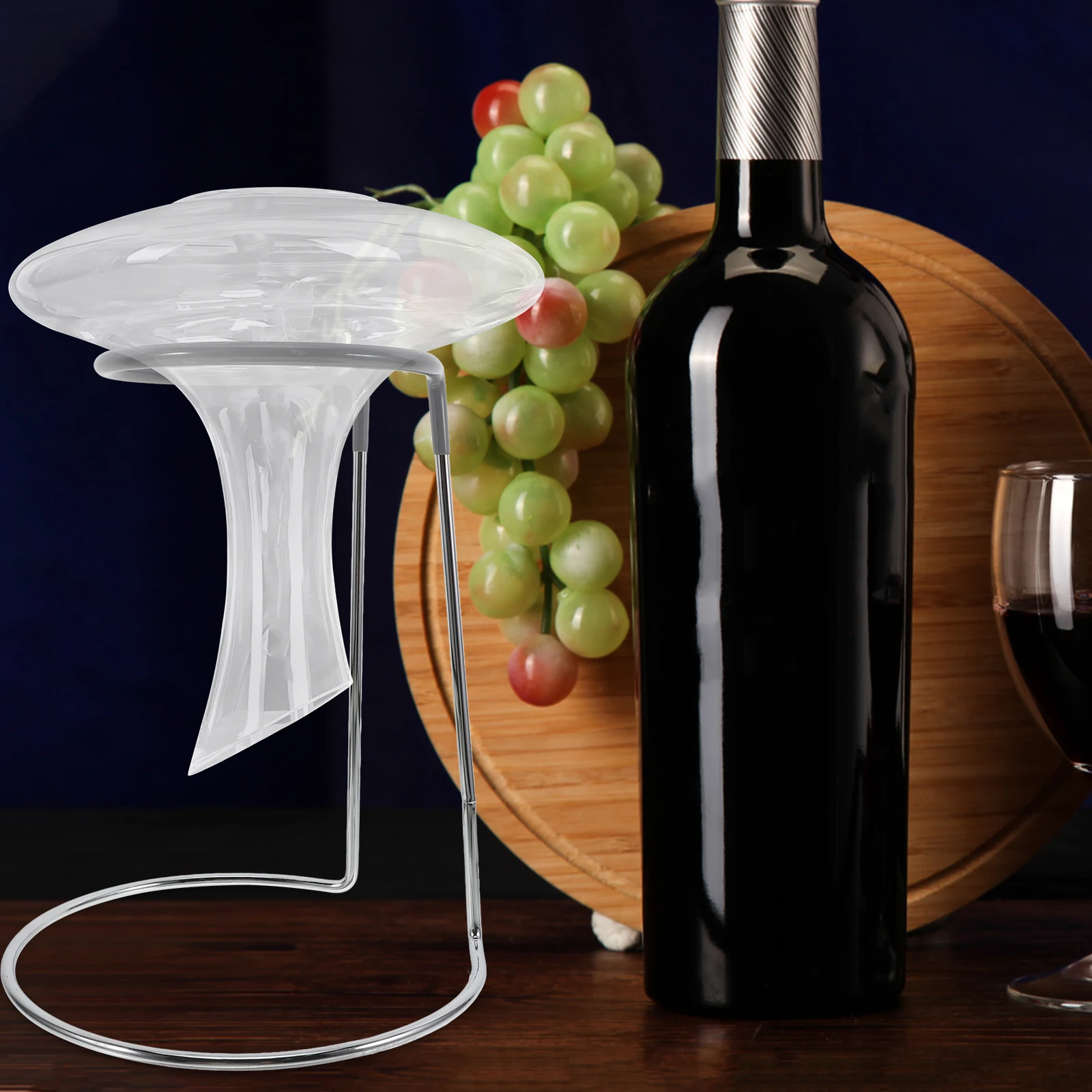 Wine Decanter Iron Rack for Restaurant Grey Filter Dryer Wine Decanter Holder St Glass Drain Aerator Bottle Opener Barware
Wine Decanter Iron Rack for Restaurant Grey Filter Dryer Wine Decanter Holder St Glass Drain Aerator Bottle Opener Barware