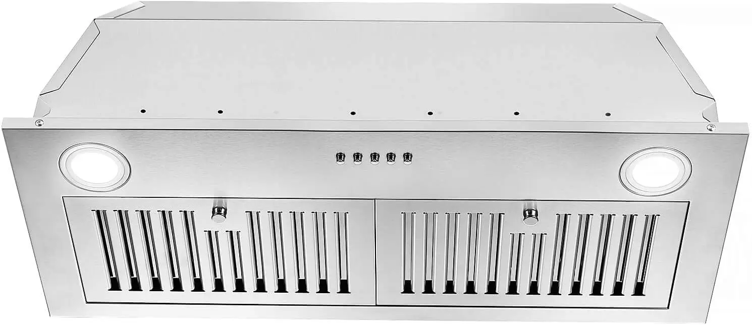 Range Hood Insert 30 inch,Stainless Steel Kitchen Vent Hood 600CFM,Built-in Kitchen Stove Hood w/Front Button Controls a
Range Hood Insert 30 inch,Stainless Steel Kitchen Vent Hood 600CFM,Built-in Kitchen Stove Hood w/Front Button Controls a