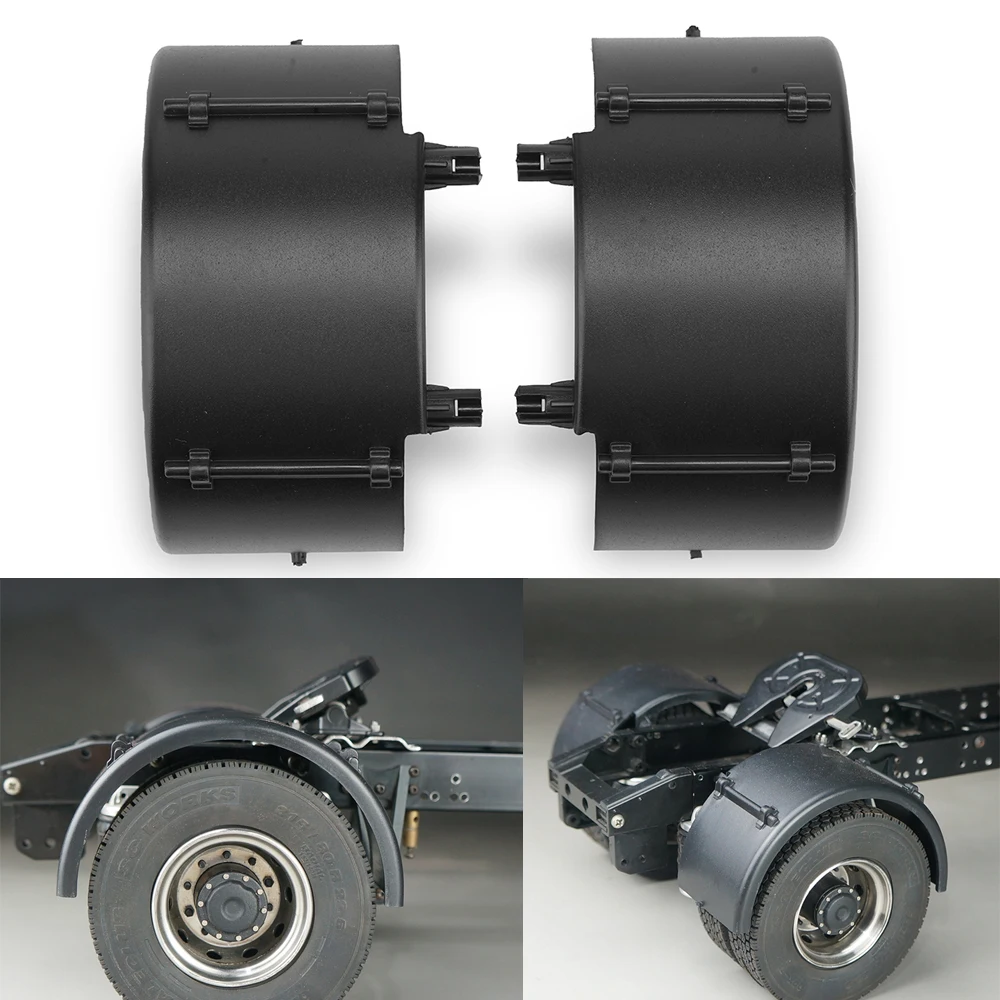 Scaleclub 1/14 Single Axle Fender Trailer Truck Dump Truck Model For Tamiya Lesu For Scania Man Actros Volvo Car Parts Rc Truck
Scaleclub 1/14 Single Axle Fender Trailer Truck Dump Truck Model For Tamiya Lesu For Scania Man Actros Volvo Car Parts Rc Truck