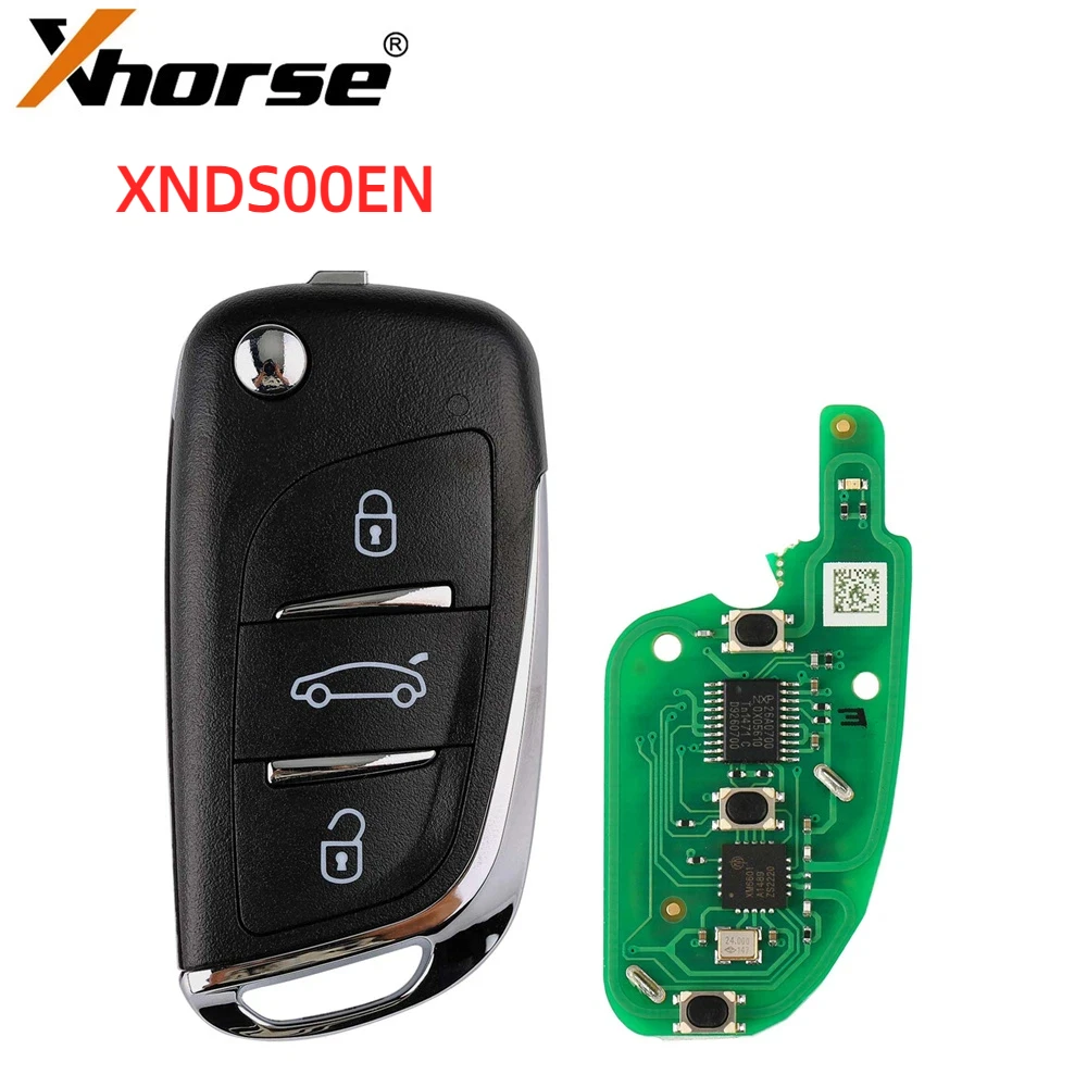 Xhorse XNDS00EN DS Style Wireless Universal Remote Key 3 Buttons
Xhorse XNDS00EN DS Style Wireless Universal Remote Key 3 Buttons