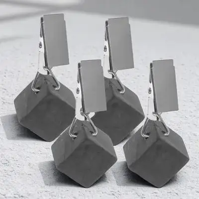 4Pcs Tablecloth Weights Stone Clips Windproof Fixer Table Cover Clips Outdoor Camping Dining Patio Accessories
4Pcs Tablecloth Weights Stone Clips Windproof Fixer Table Cover Clips Outdoor Camping Dining Patio Accessories