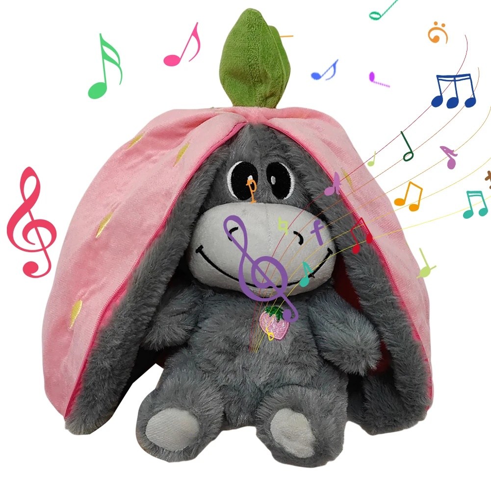 Sleep Companion Strawberry Donkey Sound Adjustable Avocado Donkey Stuffed Toy Soft Creative Donkey Sleeping Doll for Home Decor
Sleep Companion Strawberry Donkey Sound Adjustable Avocado Donkey Stuffed Toy Soft Creative Donkey Sleeping Doll for Home Decor