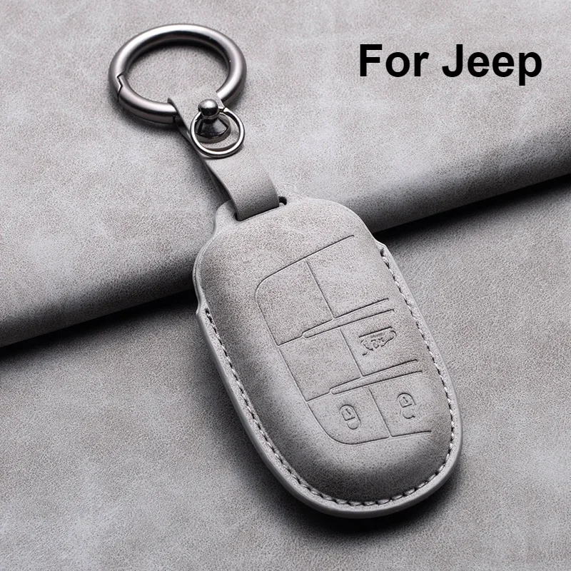 Leather Car Key Case Cover Keychain For Jeep Wrangler Commander Compass Patriot Renegade Cherokee grand cherokee Keyring
Leather Car Key Case Cover Keychain For Jeep Wrangler Commander Compass Patriot Renegade Cherokee grand cherokee Keyring