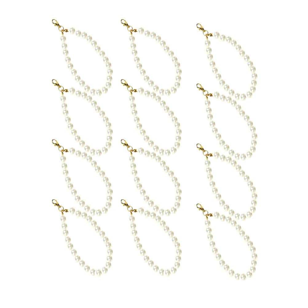 12PCS Pearl Chain DIY Pendant Charm Pearl Charm Bracelet Earrings Handmade Jewelry Jewelry Making Pendant Making Supplies
12PCS Pearl Chain DIY Pendant Charm Pearl Charm Bracelet Earrings Handmade Jewelry Jewelry Making Pendant Making Supplies