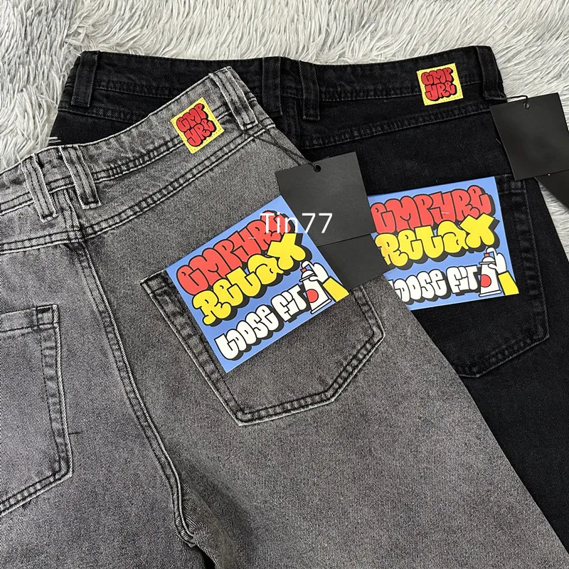 American Retro Embroidered Big Boy Skateboard Jeans Wide Leg Trendy Streetwear Casual Loose Fit Summer Jeans for Youth
American Retro Embroidered Big Boy Skateboard Jeans Wide Leg Trendy Streetwear Casual Loose Fit Summer Jeans for Youth