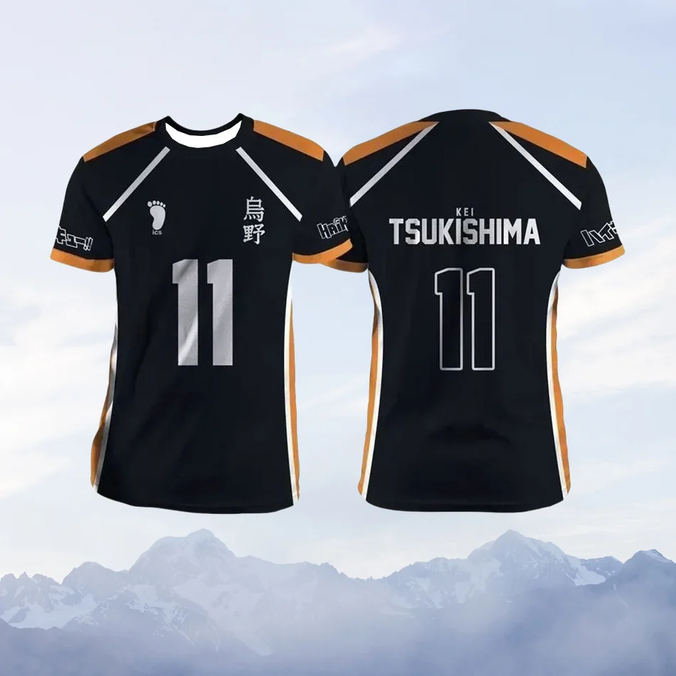 2025 New Haikyuu Fukurodani Hinata Anime Role-playing Jersey 3D Printing Breathable and Comfortable Outdoor Sports Short Sleeves
2025 New Haikyuu Fukurodani Hinata Anime Role-playing Jersey 3D Printing Breathable and Comfortable Outdoor Sports Short Sleeves