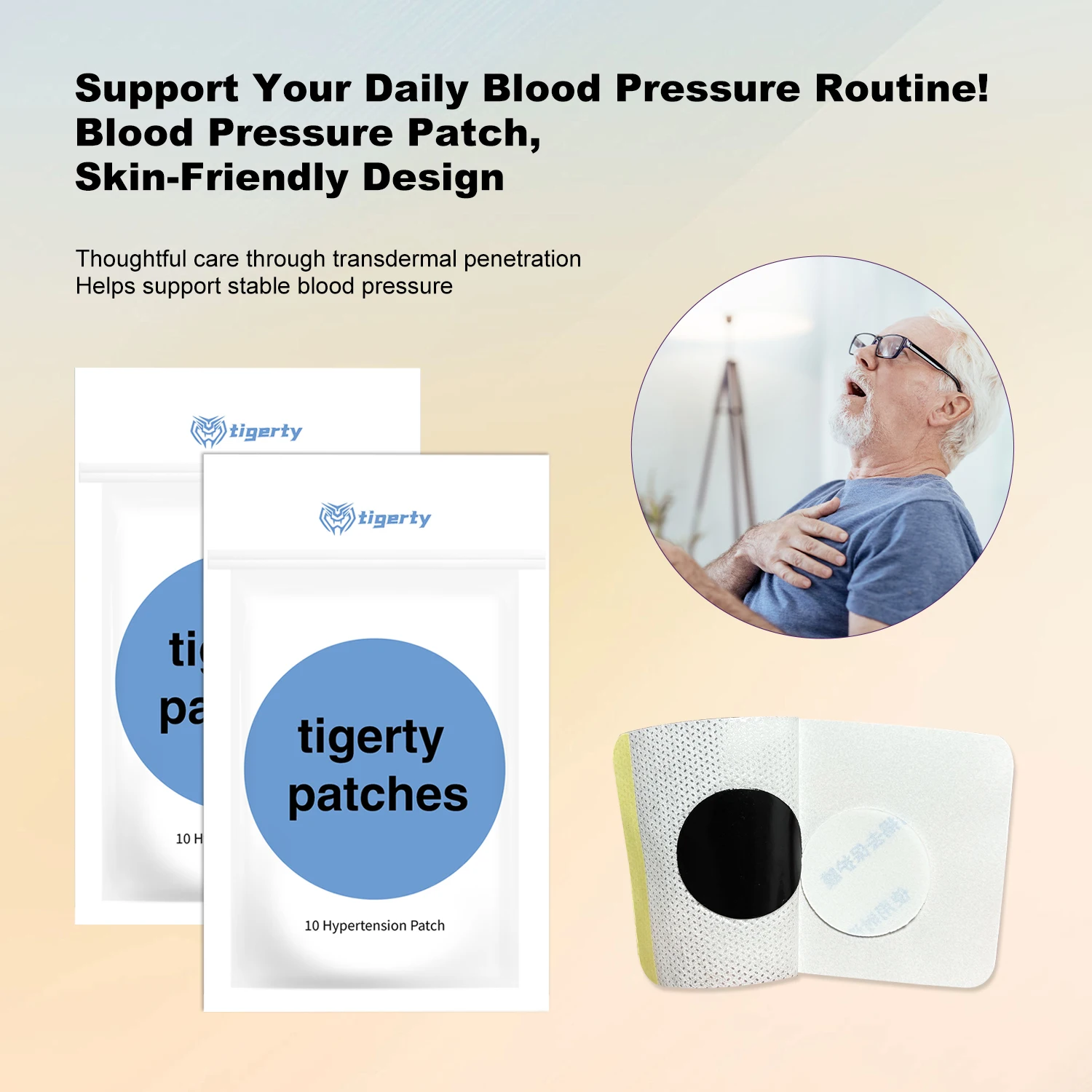Natural Circulation Support Hypertension Patches - Plant-Based Formula with Bamboo Vinegar & Kudzu, 10 Pcs For Nighttime Comfort
Natural Circulation Support Hypertension Patches - Plant-Based Formula with Bamboo Vinegar & Kudzu, 10 Pcs For Nighttime Comfort