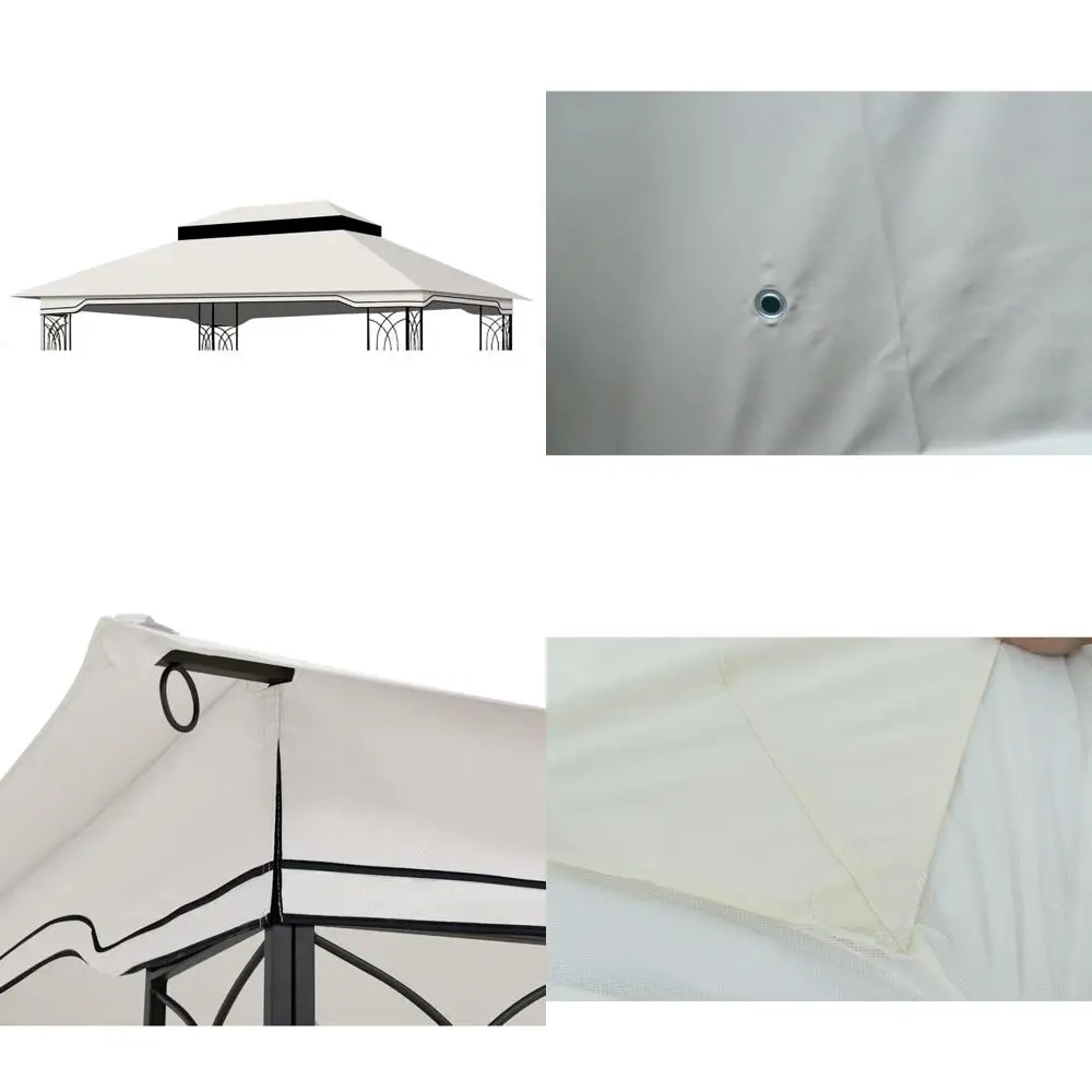 Сменный навес для беседки на открытом воздухе 10x12 футов с двухъярусной крышей, защищенной от УФ-излучения и водонепроницаемой тканью, совместимый с
Сменный навес для беседки на открытом воздухе 10x12 футов с двухъярусной крышей, защищенной от УФ-излучения и водонепроницаемой тканью, совместимый с