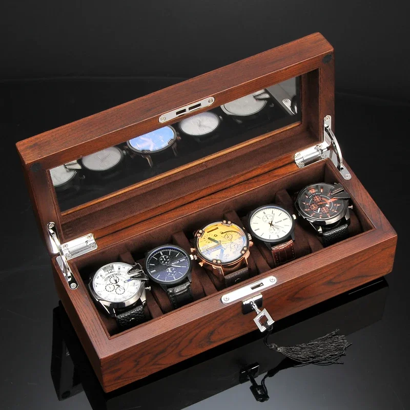 Luxury Watch Box Organizer for Men Wooden Mechanical Watch Case Storage Box Multiple Display Apple Watch Accessories Gift Ideas
Luxury Watch Box Organizer for Men Wooden Mechanical Watch Case Storage Box Multiple Display Apple Watch Accessories Gift Ideas