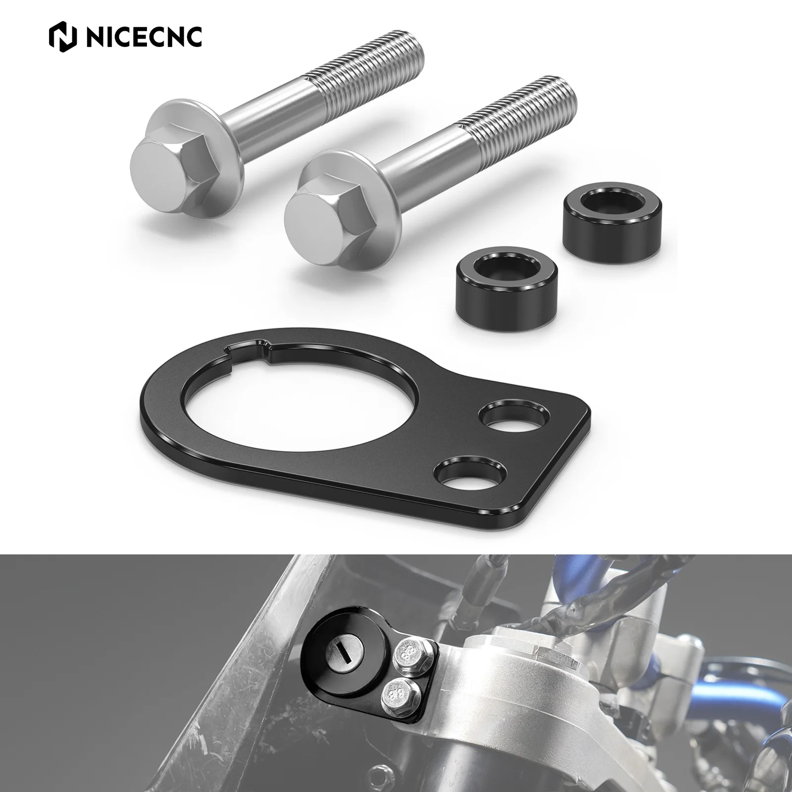 NICECNC For 2024 Suzuki DRZ400SM DR-Z400 SM DR-Z4SM 2005-2024 Motorcycle Ignition Key Switch Relocating Bracket Aluminum Part
NICECNC For 2024 Suzuki DRZ400SM DR-Z400 SM DR-Z4SM 2005-2024 Motorcycle Ignition Key Switch Relocating Bracket Aluminum Part