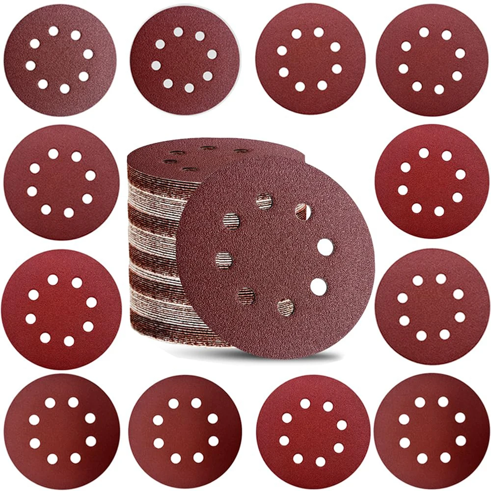 8 Hole 125mm Sandpaper Woodworking Metal Car Grinding Disc Abrasive Polishing Tool 40/1000/2000 Grit Hook and Loop Sanding Discs
8 Hole 125mm Sandpaper Woodworking Metal Car Grinding Disc Abrasive Polishing Tool 40/1000/2000 Grit Hook and Loop Sanding Discs