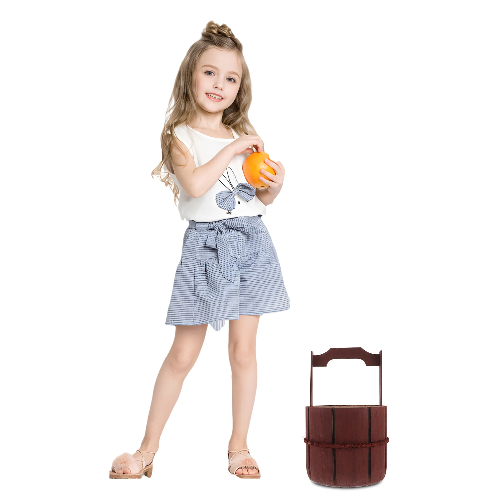 Solid Wooden Bucket Props Children's Dance Performance Lightweight Safe Multi-functional Party Garden Picnic Planter Barrel
Solid Wooden Bucket Props Children's Dance Performance Lightweight Safe Multi-functional Party Garden Picnic Planter Barrel