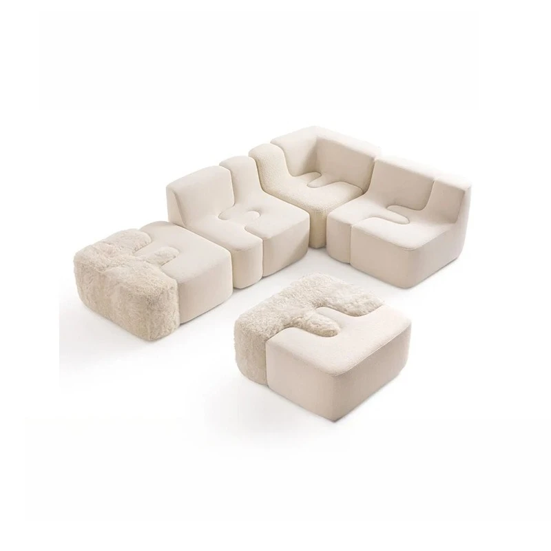 Off-white combination sofa mansion living room cream wind module sofa
Off-white combination sofa mansion living room cream wind module sofa