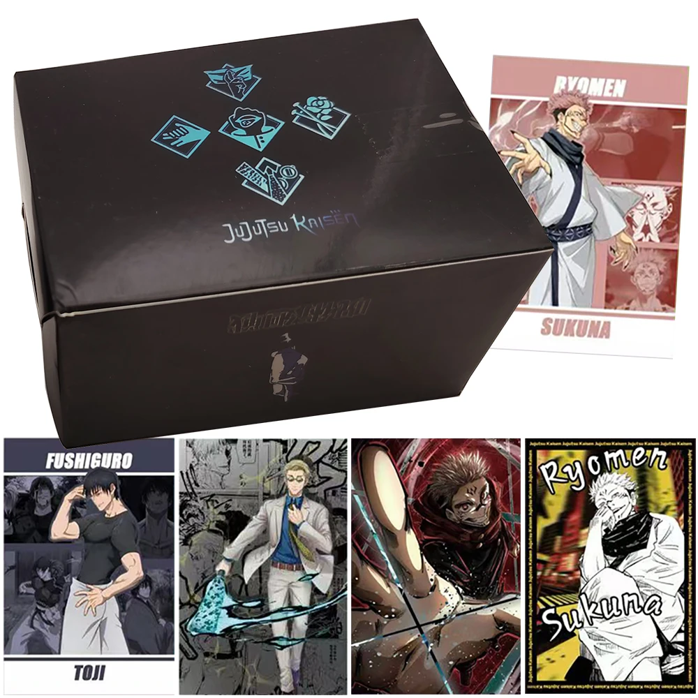 Jujutsu Kaisen Collection Card Fantasy Dark Combat Theme Anime Cute Q-version Design Character Cards Exquisite Peripheral Toys
Jujutsu Kaisen Collection Card Fantasy Dark Combat Theme Anime Cute Q-version Design Character Cards Exquisite Peripheral Toys