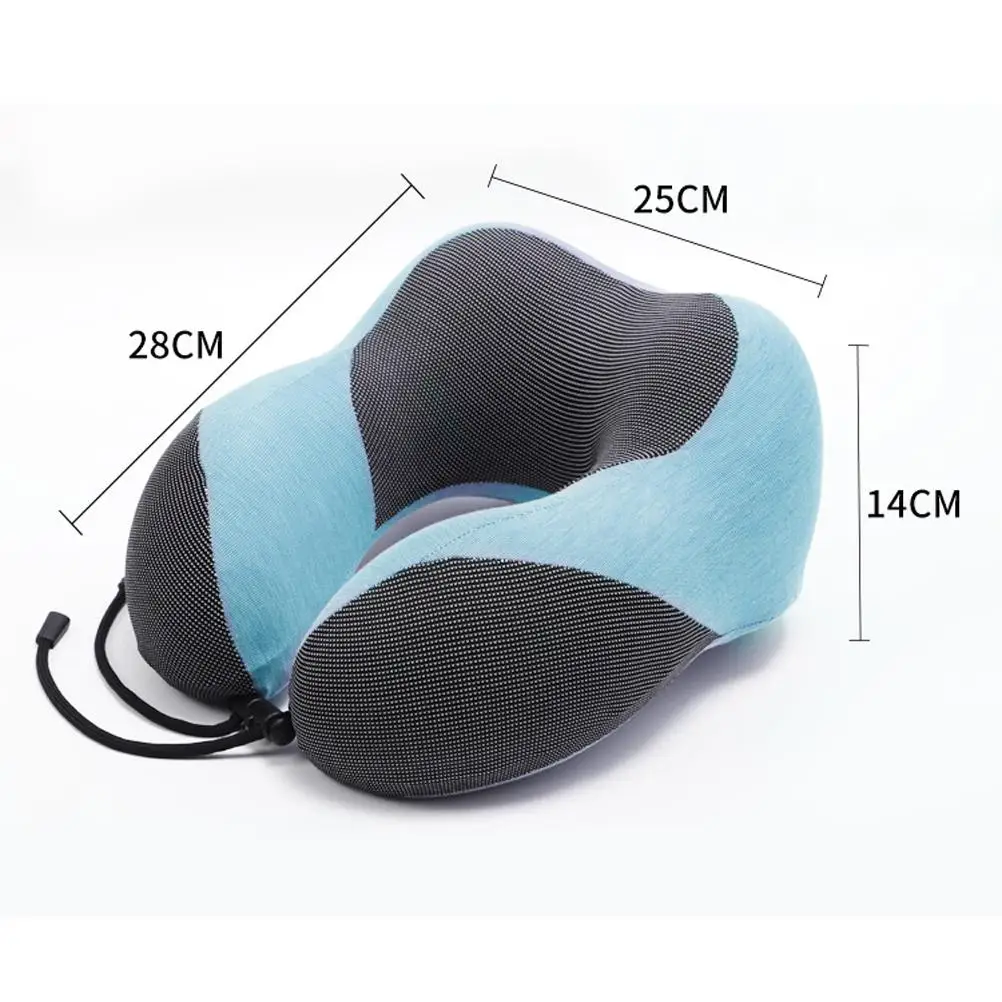 Neck Pillow U Shape Pillow Memory Cotton Portable Storage Magnetic Cloth Aircraft Pillow for Neck Use (Blue)
Neck Pillow U Shape Pillow Memory Cotton Portable Storage Magnetic Cloth Aircraft Pillow for Neck Use (Blue)