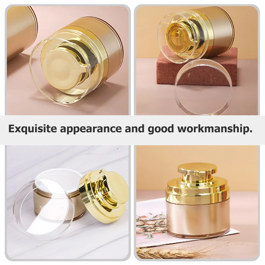 2Pcs Face Cream Container Refillable Lotion Pump Jar Empty Storage Bottle Travel Sub Packing Skin Care Cream Dispenser
2Pcs Face Cream Container Refillable Lotion Pump Jar Empty Storage Bottle Travel Sub Packing Skin Care Cream Dispenser