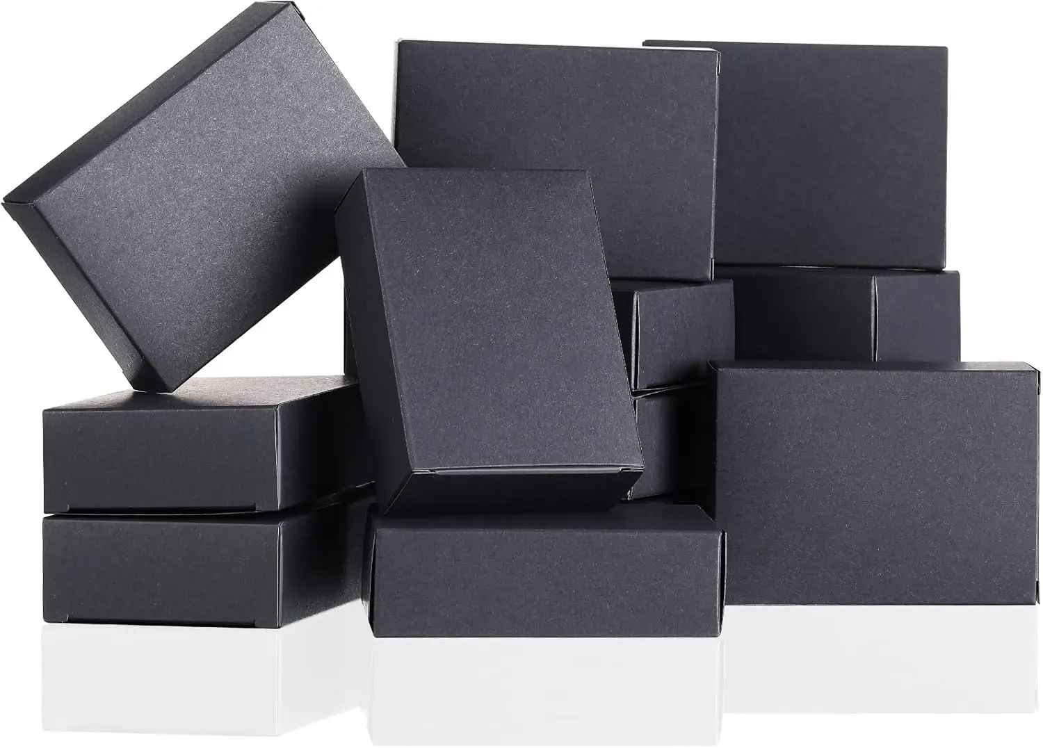 100 Pack Kraft Soap Boxes for Homemade Soap, Party Favor Wrapping, 3.8x2.8x1.2 inch (Black)
100 Pack Kraft Soap Boxes for Homemade Soap, Party Favor Wrapping, 3.8x2.8x1.2 inch (Black)