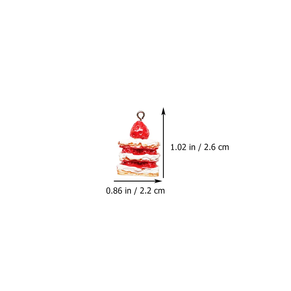 10pcs Resin Strawberry Cake Decor DIY Accessories Pendant Jewelries Creative Resin Jewelry Decors Necklace Cake Pendants
10pcs Resin Strawberry Cake Decor DIY Accessories Pendant Jewelries Creative Resin Jewelry Decors Necklace Cake Pendants