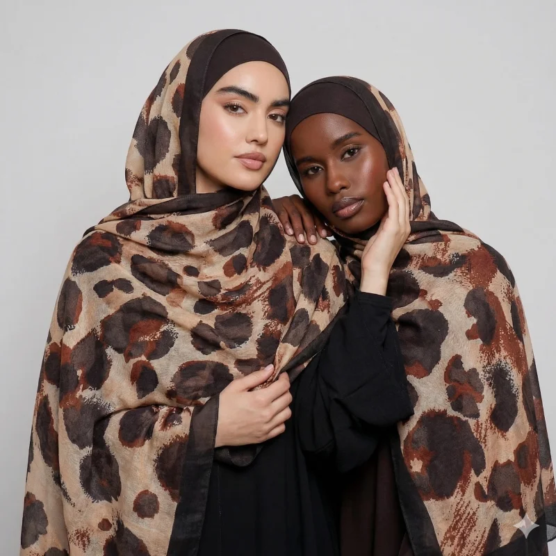 Set Summer Light Weight Modal Hijab Shawl Leopard Print Wrap Headscarf Muffler Luxury Women Scarf
Set Summer Light Weight Modal Hijab Shawl Leopard Print Wrap Headscarf Muffler Luxury Women Scarf