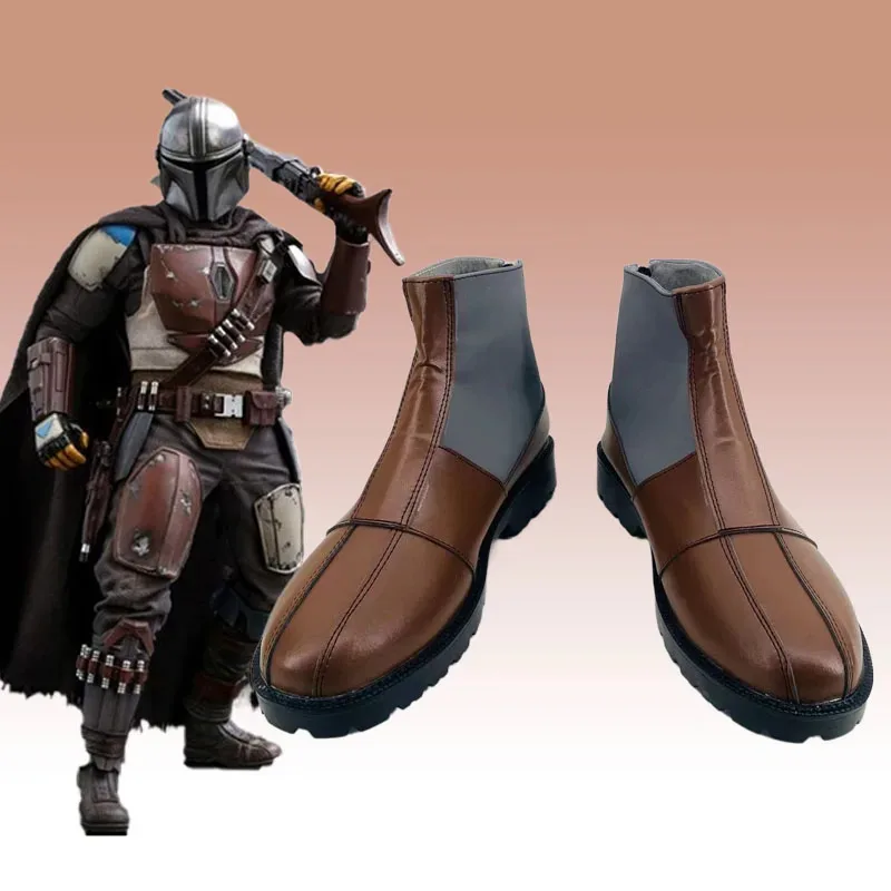 SW Мандалорская кожаная обувь Ботильоны Хэллоуин Маскарад Карнавал Вечеринка Косплей Костюм Реквизит lf[5
SW Мандалорская кожаная обувь Ботильоны Хэллоуин Маскарад Карнавал Вечеринка Косплей Костюм Реквизит lf[5